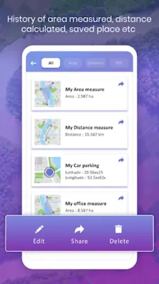 GPS Field Area Measure android App screenshot 0